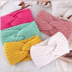 Handmade Knit Twist Ear Warmer Headband (NEW)